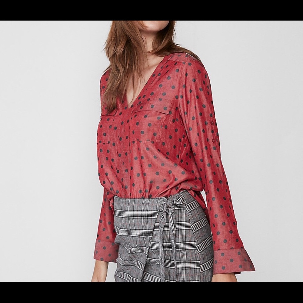 EXPRESS - Dotted Two Pocket Chelsea Shirt